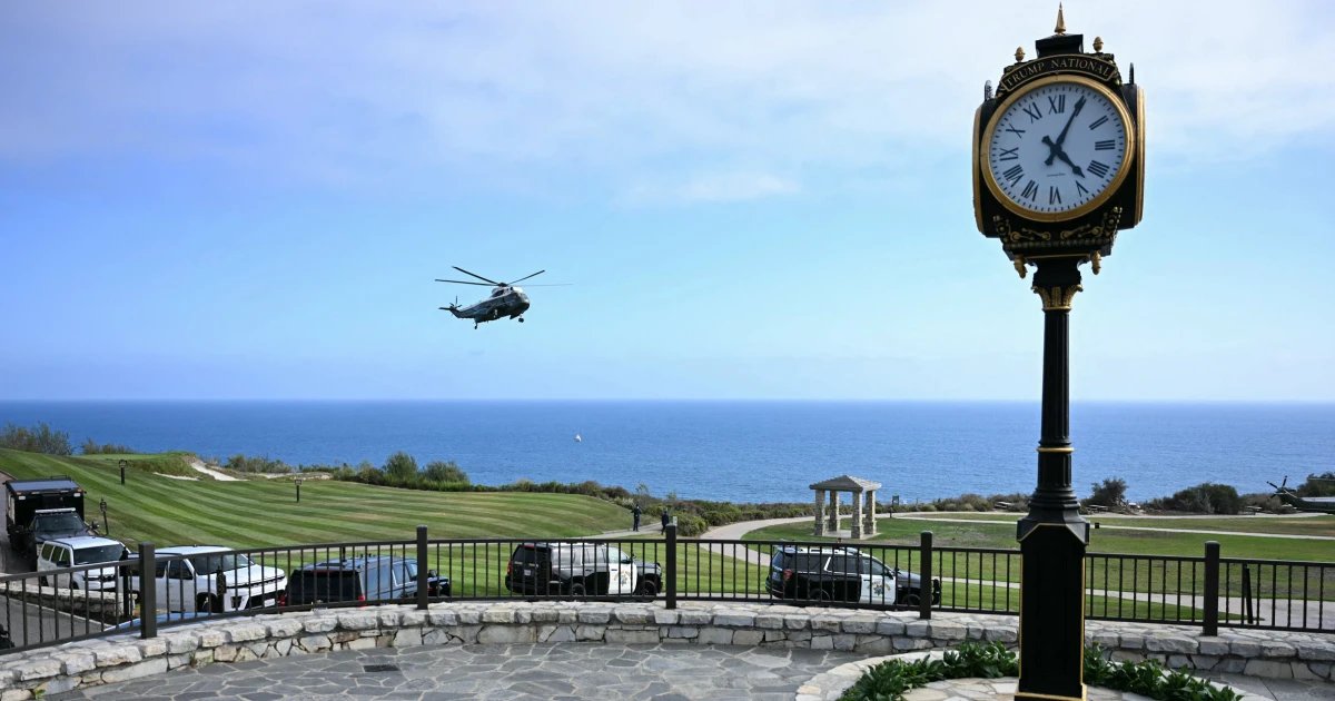 Man with illegal weapons in home, car arrested at Trump golf club in California