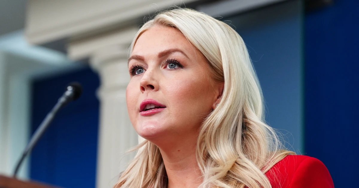 Karoline Leavitt to step down as White House press secretary at end of month