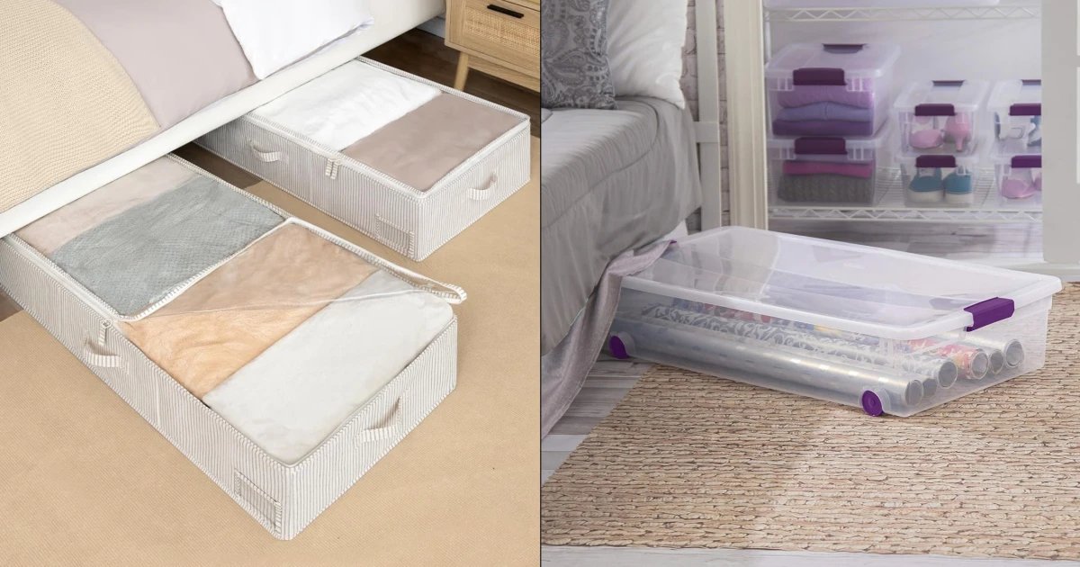 7+ Best Under Bed Storage Containers