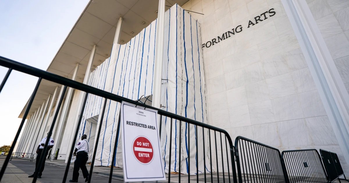Kennedy Center board votes to partially close arts center during renovations and add Trump’s name to the building again