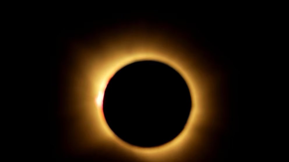 WATCH:  Wondrous moments inside path of totality for solar eclipse