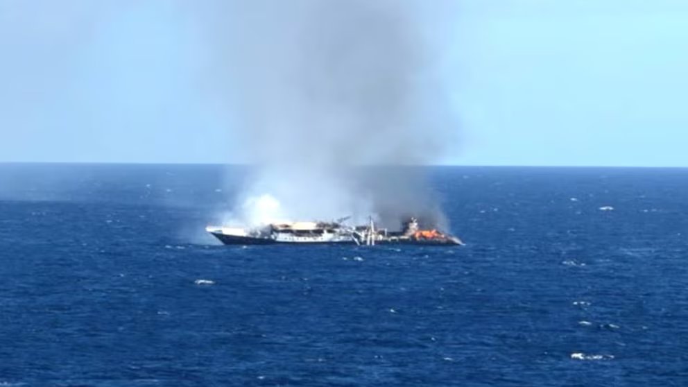 WATCH:  Dramatic rescue in the remote Pacific