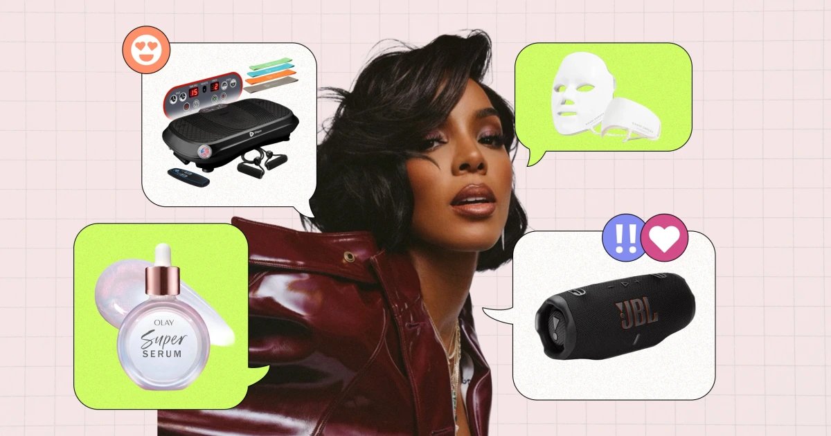 Kelly Rowland’s Top Self Care Essentials: Olay, JBL, Shani Darden and More