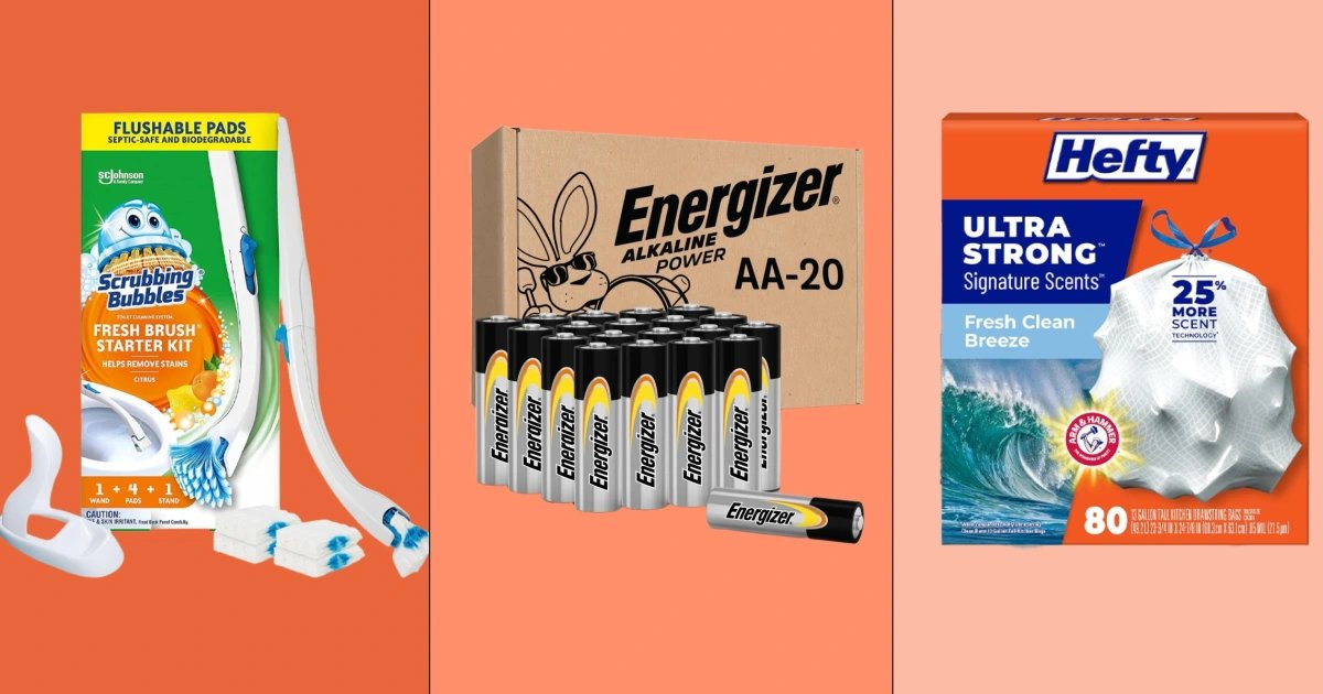 Household Essentials Are Up to 50% Off at Amazon and Walmart Right Now
