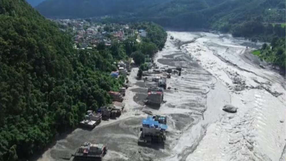 WATCH:  How Nepal's steep topography contributed to Nepal's catastrophic flooding