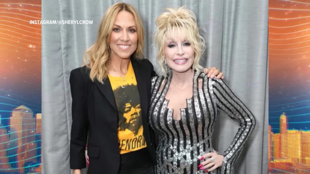 WATCH: Sheryl Crow pays tribute to Dolly Parton