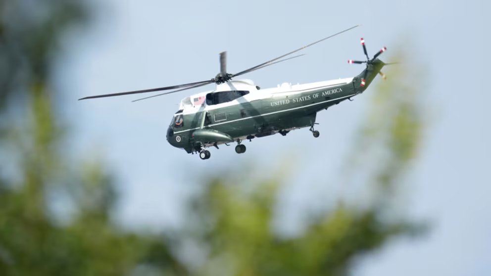 WATCH:  Marine One suffers communication failure