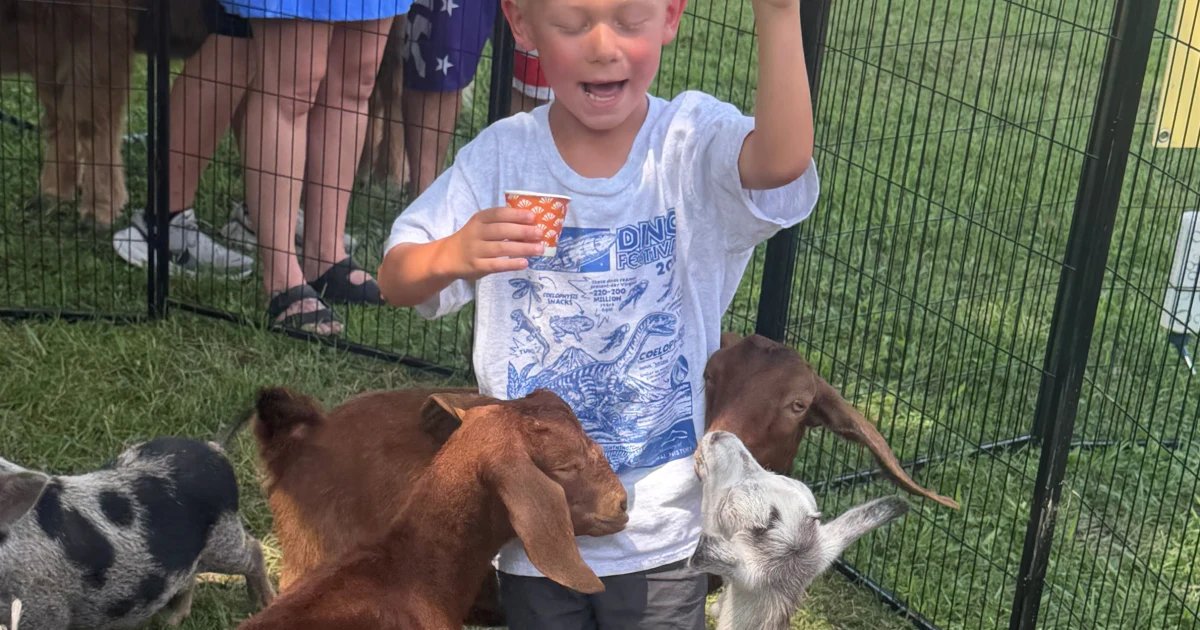 Her son fed goats at a petting zoo. Now he has to get rabies shots.