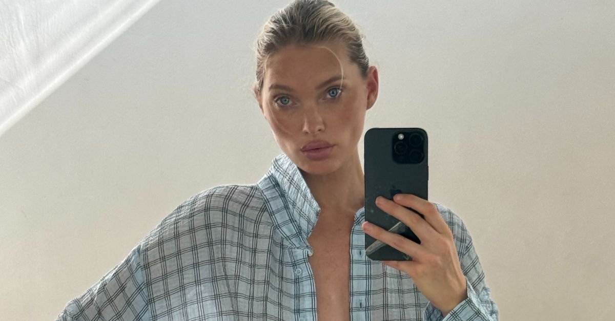 Elsa Just Wore a £36 Mango Shirt—It Won’t Stay in Stock For Long