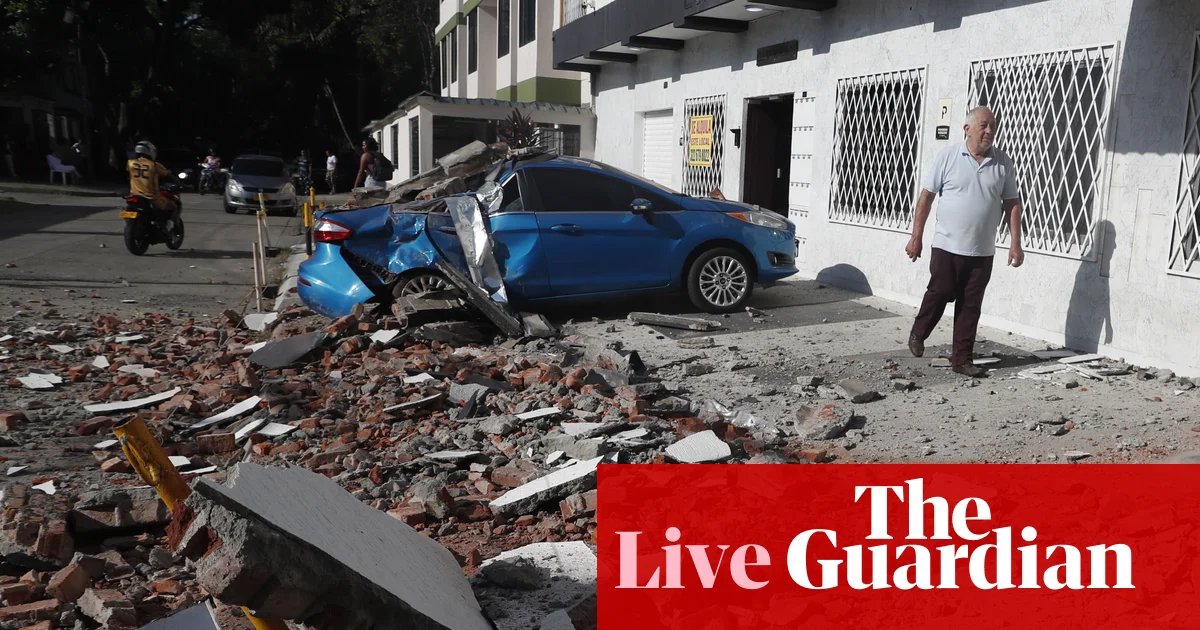 At least 22 reported dead after 7.4 magnitude earthquake shakes Colombia – latest news | Colombia