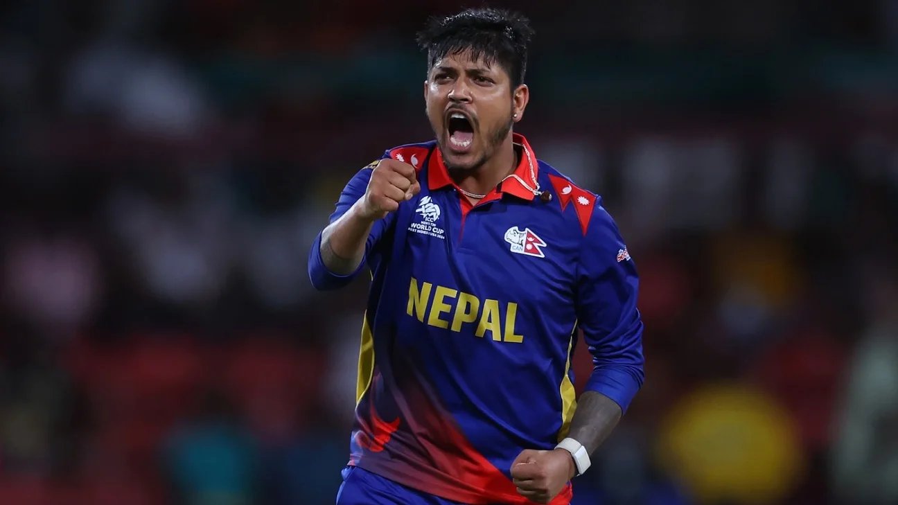 Sandeep Lamichhane replaces Rohit Paudel as Nepal’s ODI captain