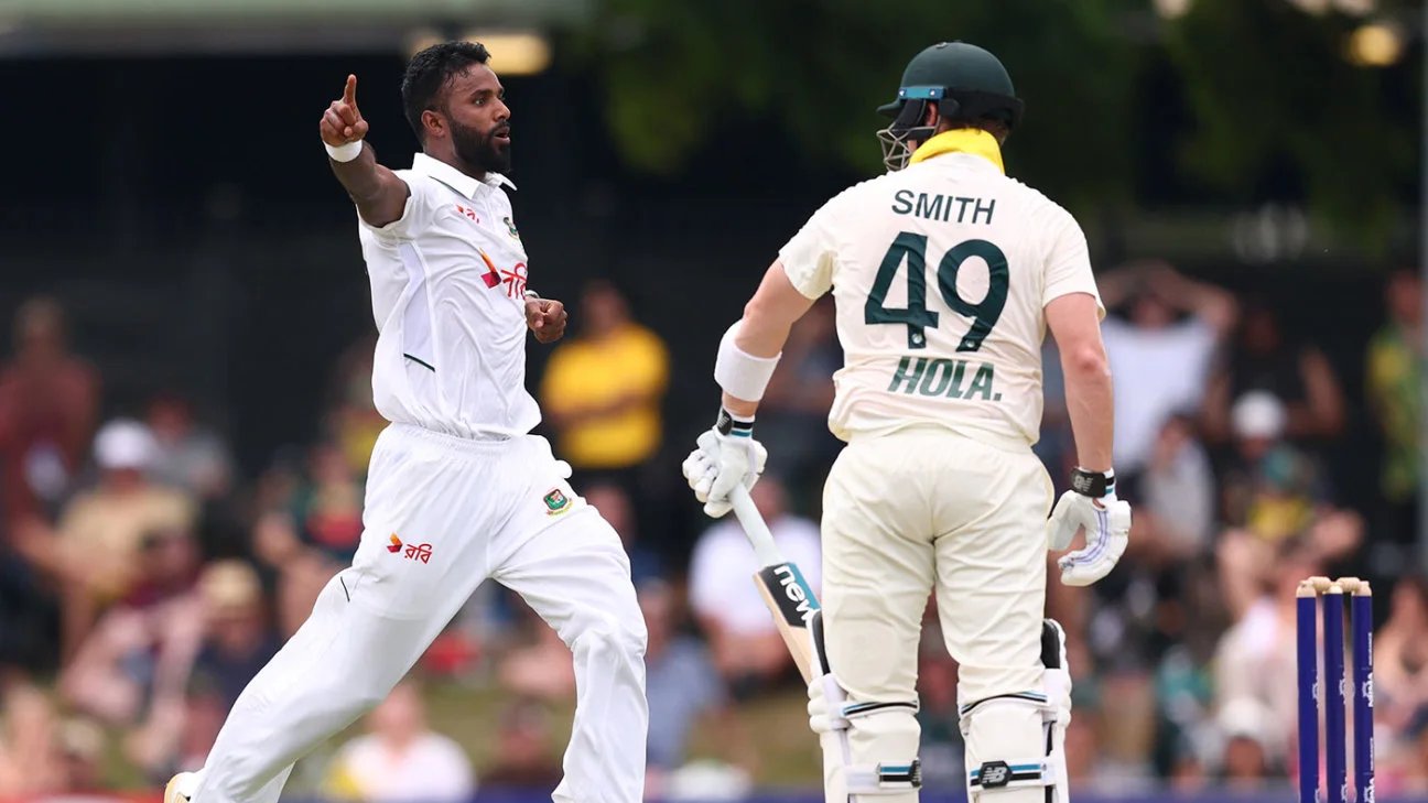 Aus v Ban 1st Test 2026 – Steven Smith was ready to walk off before DRS flat line