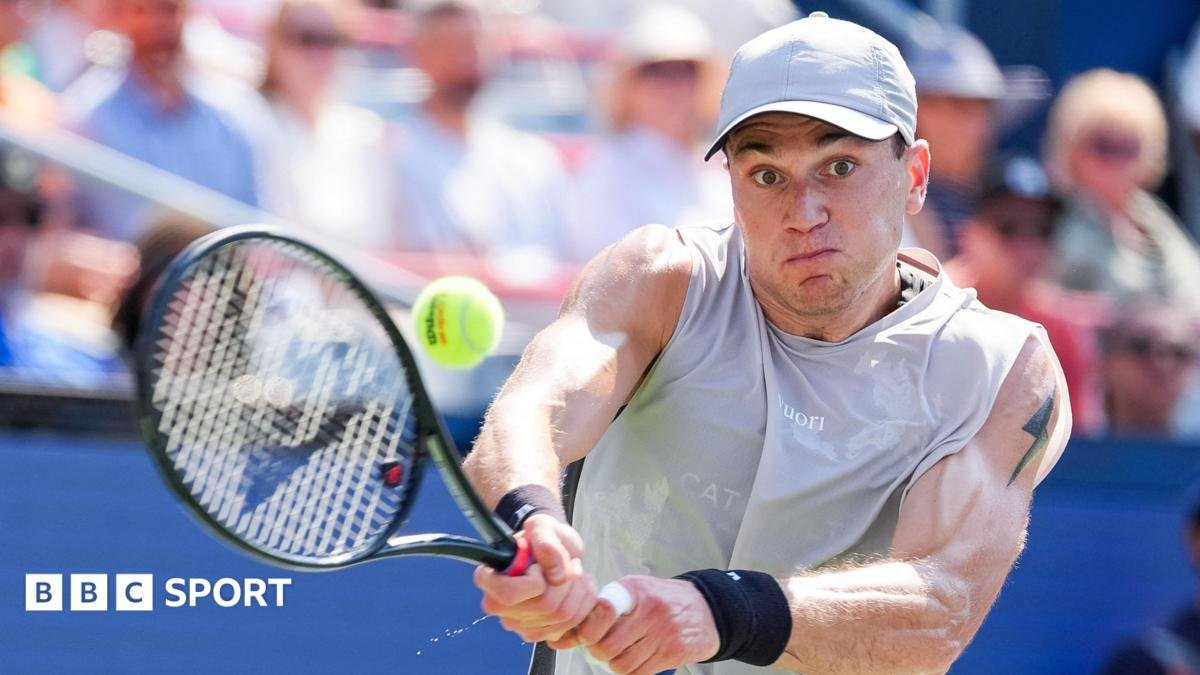 Jack Draper: Tearful Briton struggles in comeback defeat at Canadian Open