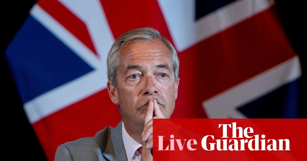 Polls open in Clacton, where Farage spent more than £10,000 in byelection against Count Binface – UK politics live | Politics