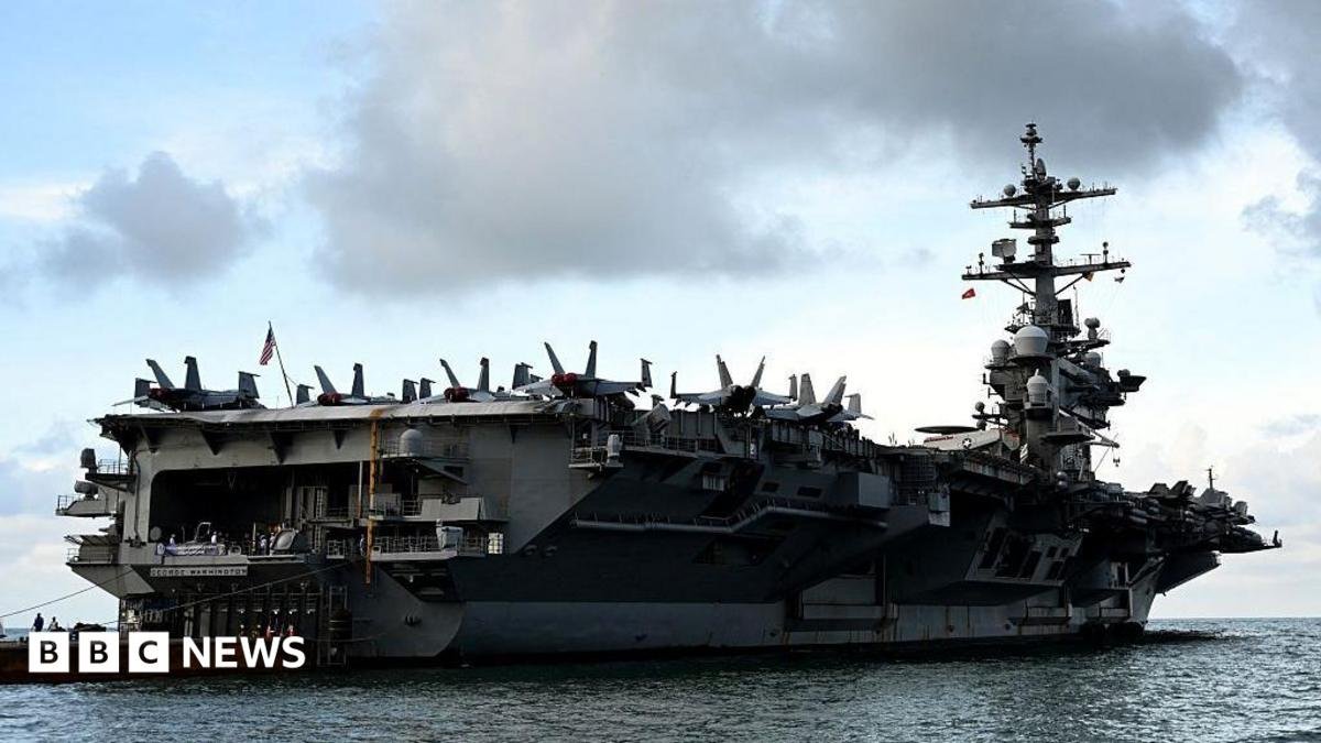 US aircraft carrier on way to relieve USS Abraham Lincoln after issues reported on board