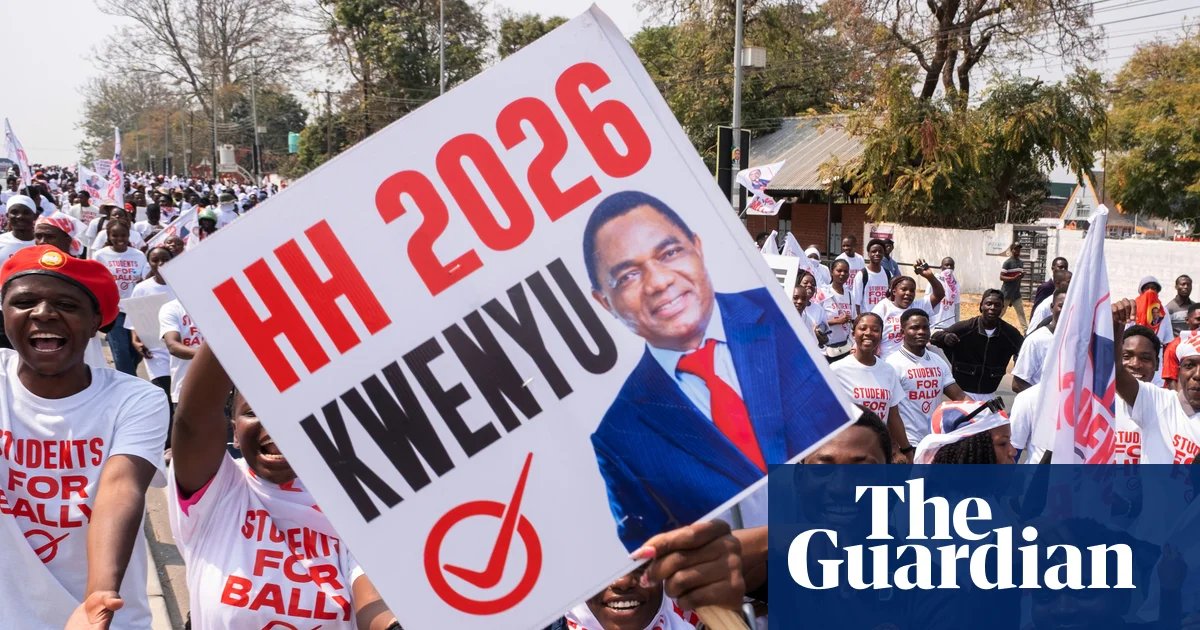Zambia elections haunted by ghost of incumbent president’s arch-rival | Zambia
