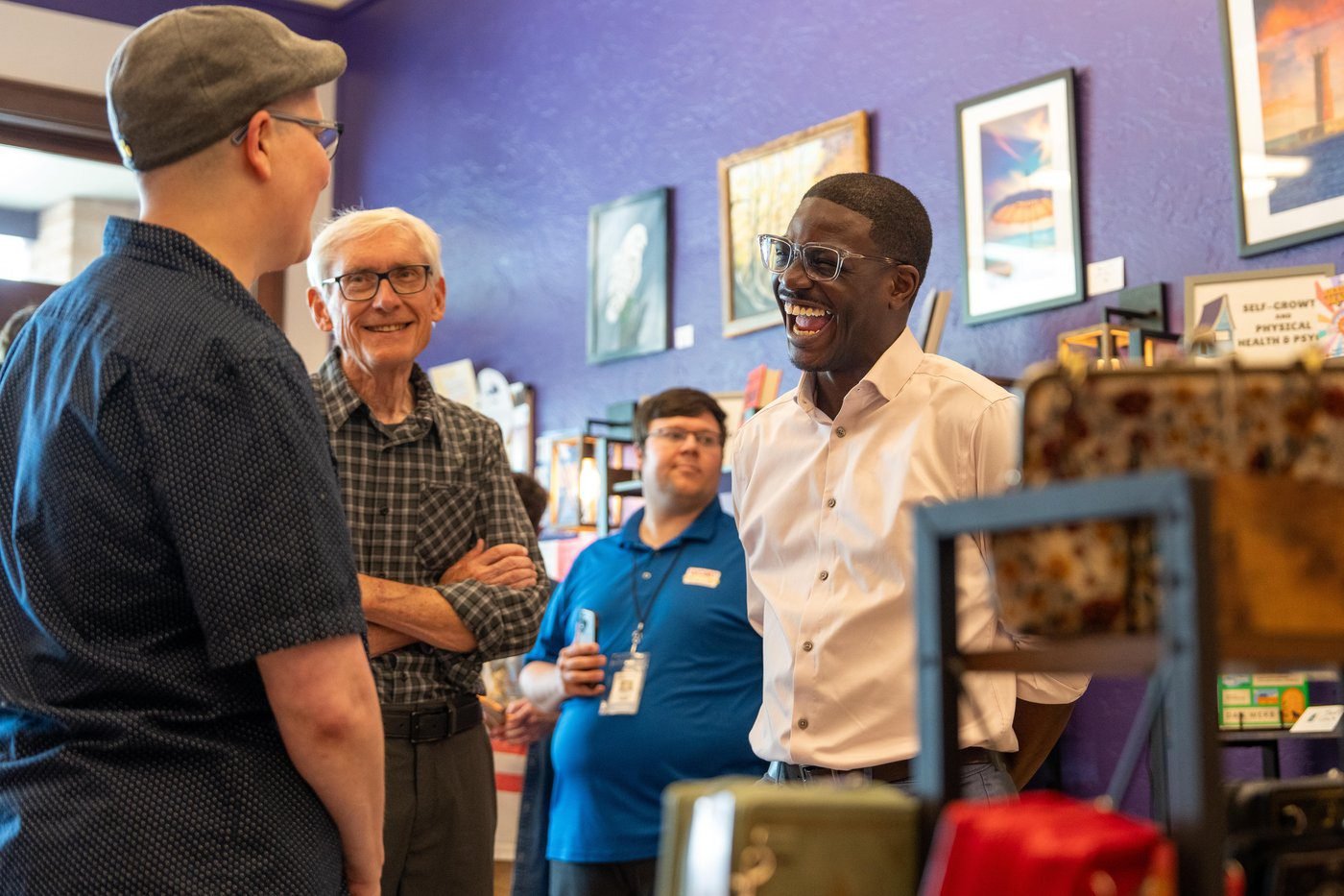 The Latest: Primary elections in Wisconsin and Minnesota test the Democratic Party’s direction
