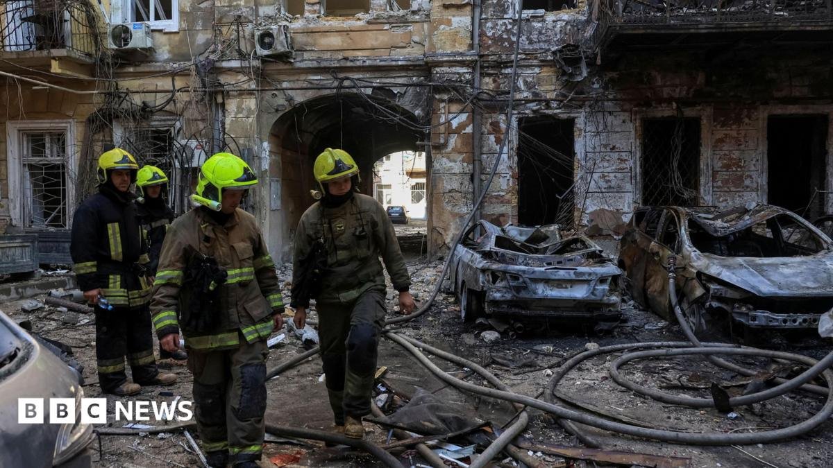 Ukrainian strikes kill six in Russia, officials say