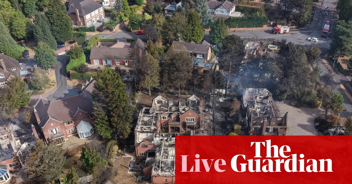19 people taken to hospital after West Midlands fire, as thousands evacuated in Croatia – Europe live | Climate crisis