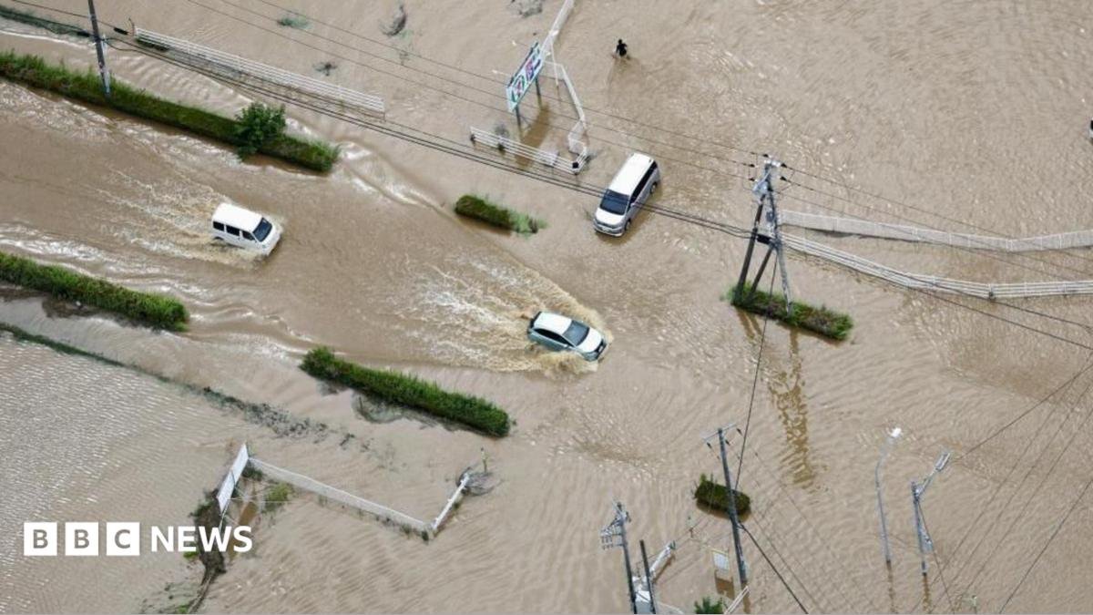 Japan: Record rains in Chiba kill six people as thousands stranded at Narita Airport