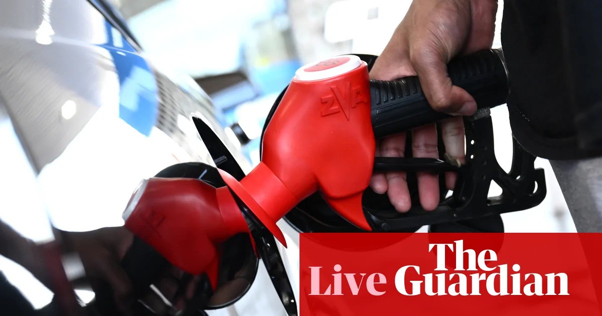 Australia news live: Chalmers asks regulator to watch service stations ‘like a hawk’ as fuel excise cut ends | Australia news