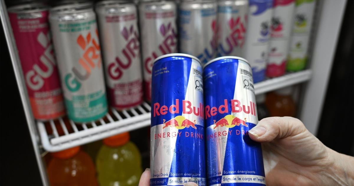 Health Canada energy drink warning labels Red Bull