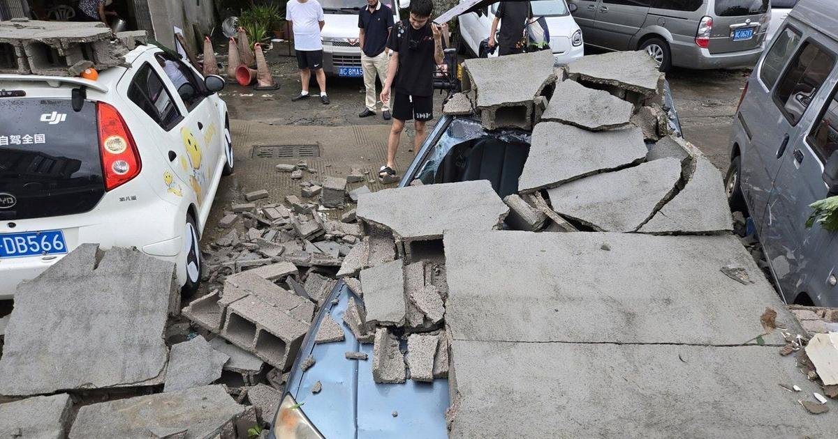 Tropical storm causes some flooding in eastern China