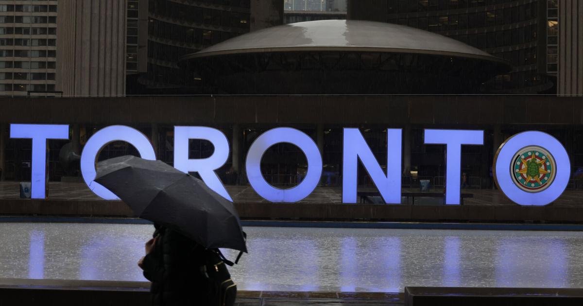 Severe thunderstorm watch in Toronto warning of heavy rain, high winds — and 'toonie-sized hail'