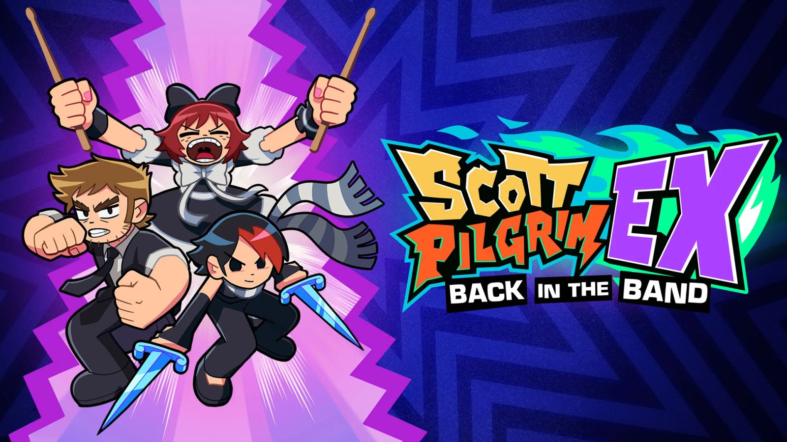 Scott Pilgrim EX: Bringing three new heroes to life in Back in the Band DLC – PlayStation.Blog