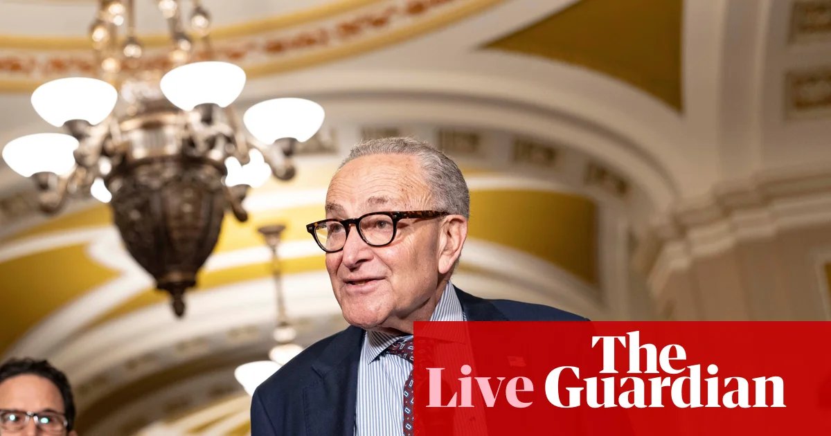 Blanche confirmation allows Trump to continue ‘pervasive, breathtaking corruption’, says Schumer – US politics live | Trump administration