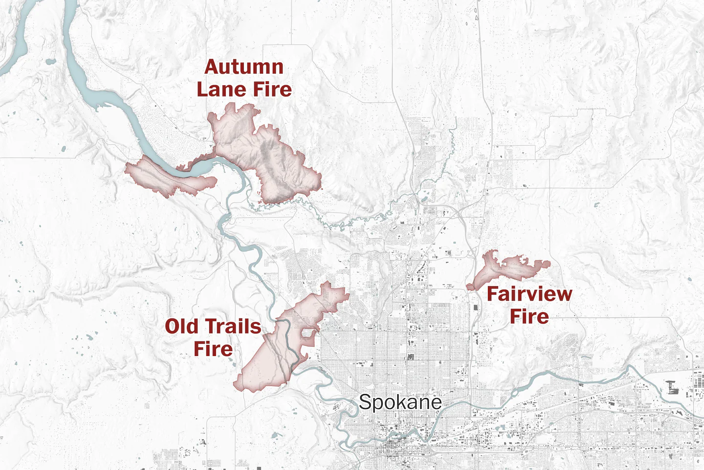 These neighborhoods seemed safe from wildfire. Then they burned.