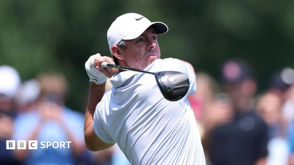 BMW Championship: Rory McIlroy in joint second as Wyndham Clark leads