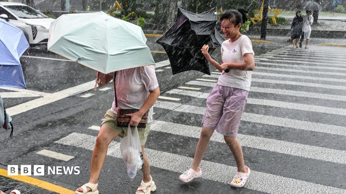 Typhoon Dolphin: China evacuates more than 1 million people as massive storm arrives