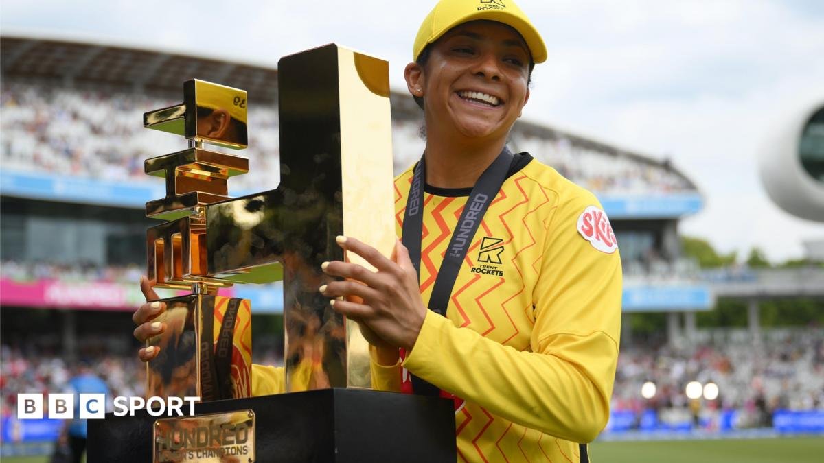 The Hundred final: Trent Rockets bowl Sunrisers Leeds out for 91 to win women’s competition