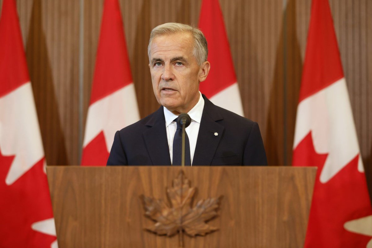 Carney says retaliatory tariffs on U.S. to take effect next month
