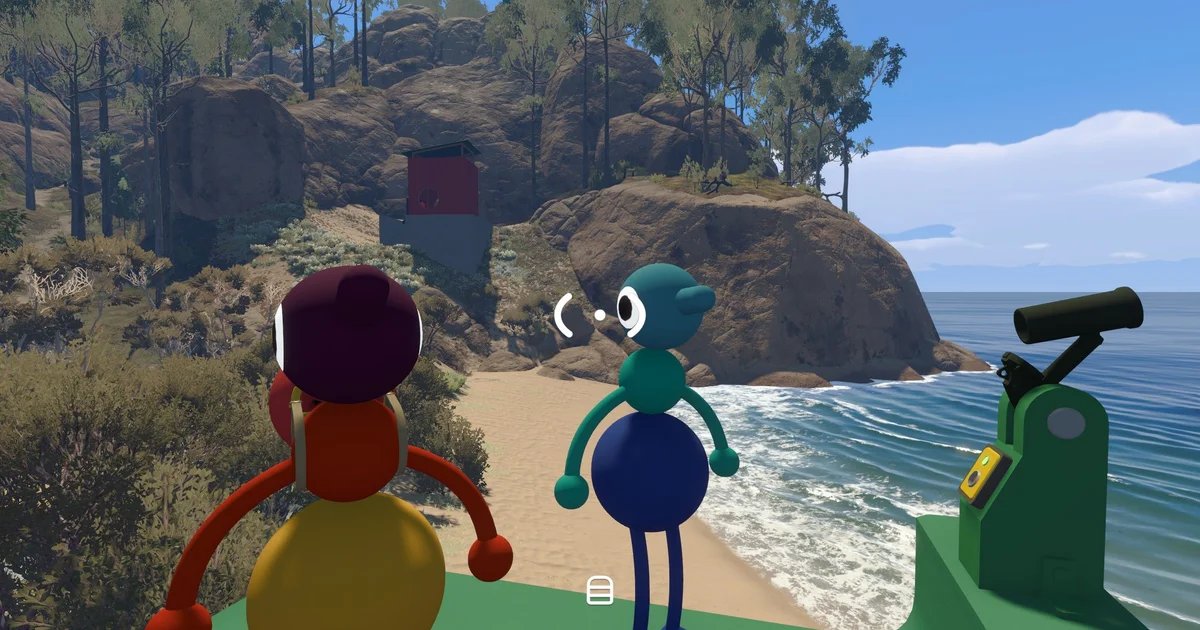 Big Walk simulates the strange, childlike sensation of being unexpectedly separated from your friends, and the joy and relief of finding your way back