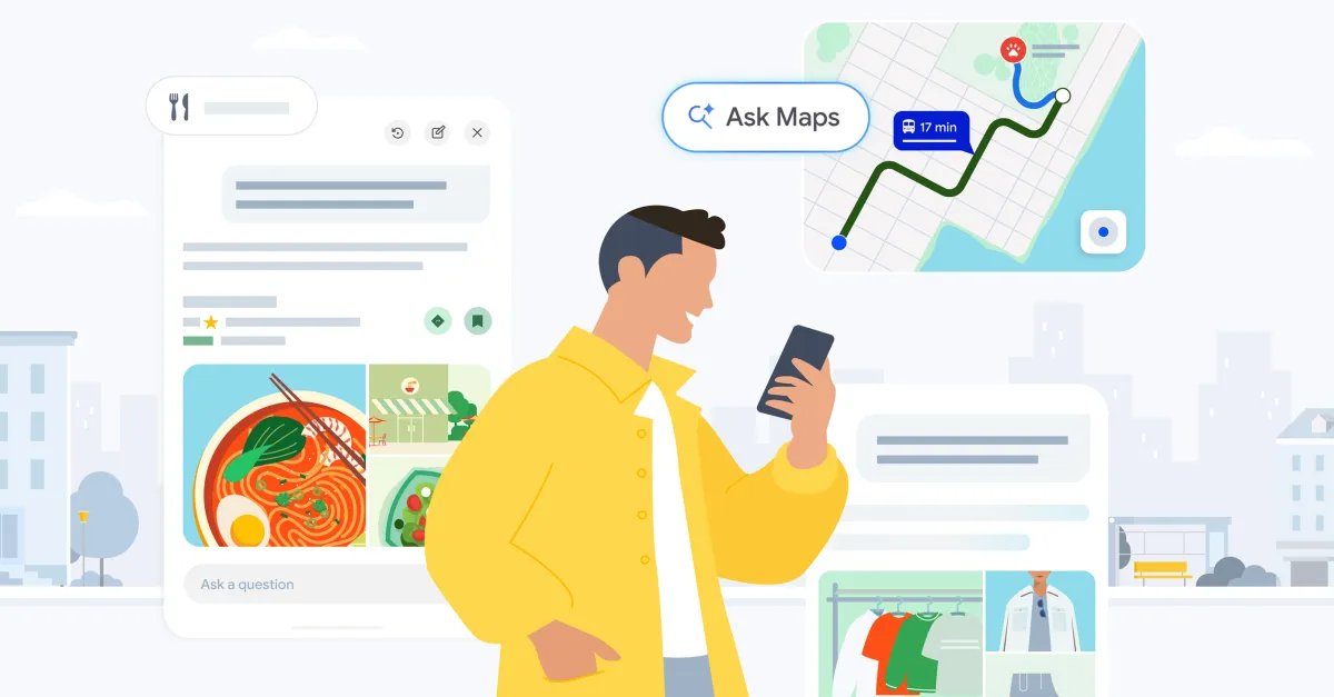 You can now ask Google Maps’ AI to order food for you
