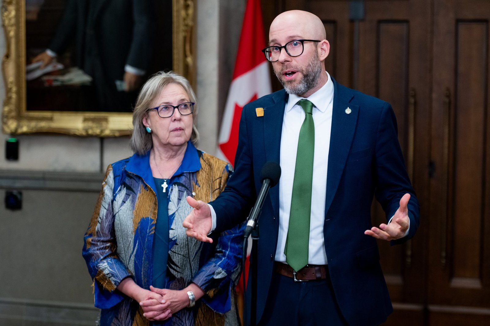 Two candidates running for Green Party leadership, winner to be announced Nov. 14