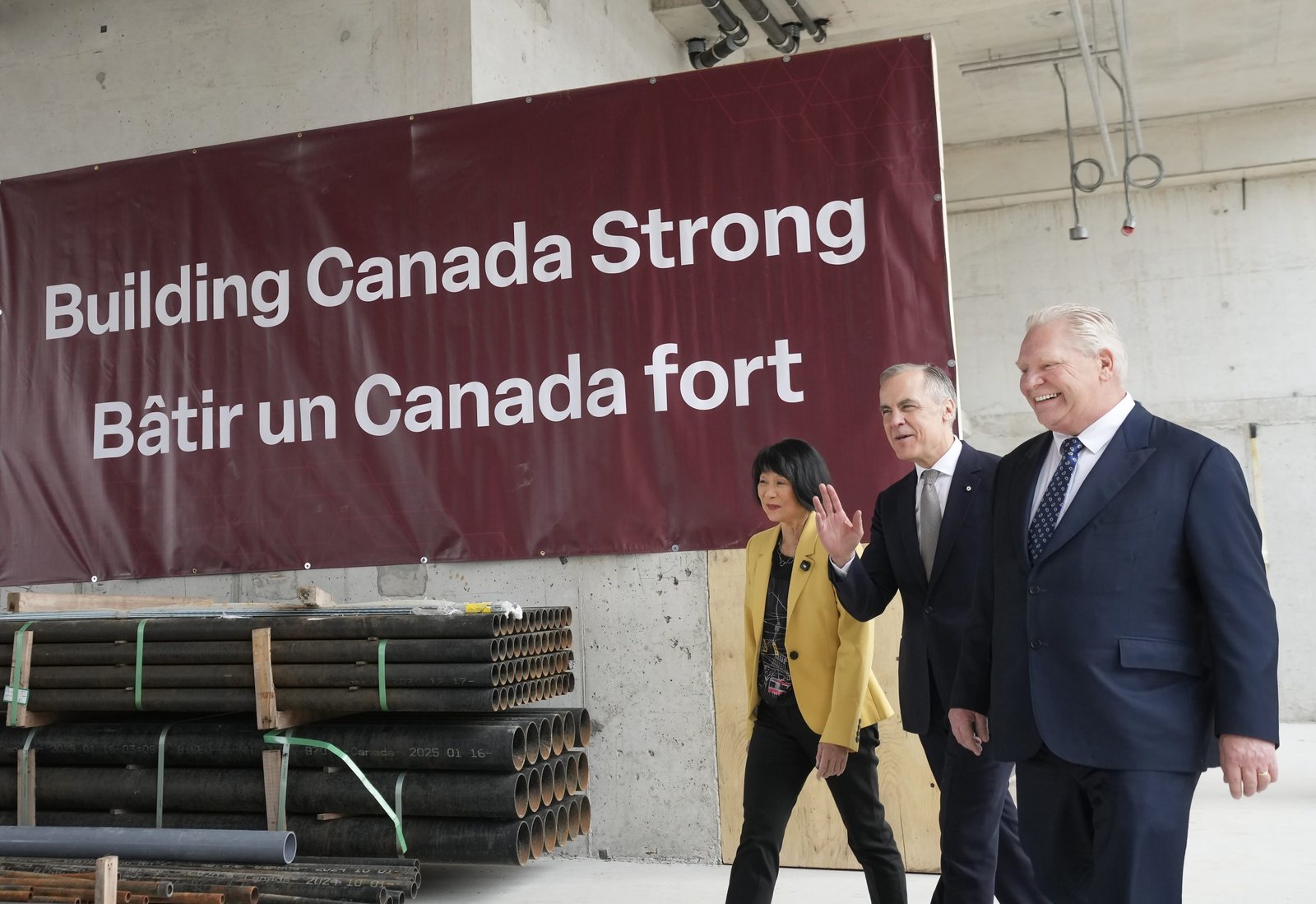 PM Carney teams up with TO mayor Olivia Chow to highlight fresh support for affordable housing and tour ‘public transit site’ with Ford