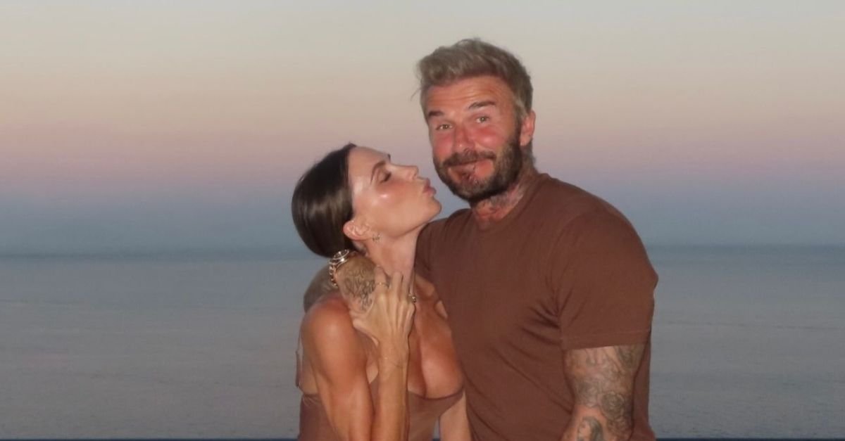 Victoria Beckham Ditched an LBD for the Chicest Brown Dress