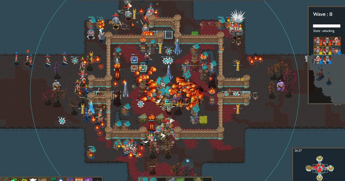 Fantasy RTS Flow of War is an immediately moreish blend of worker herding, fortress building, and 90s-style visuals