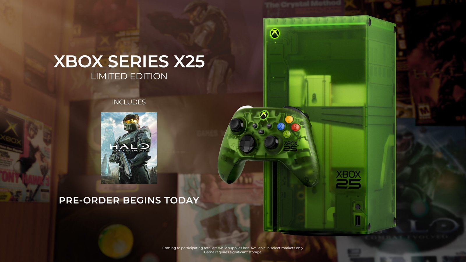 Pre-orders Begin Today for the XBOX 25th Anniversary Collection