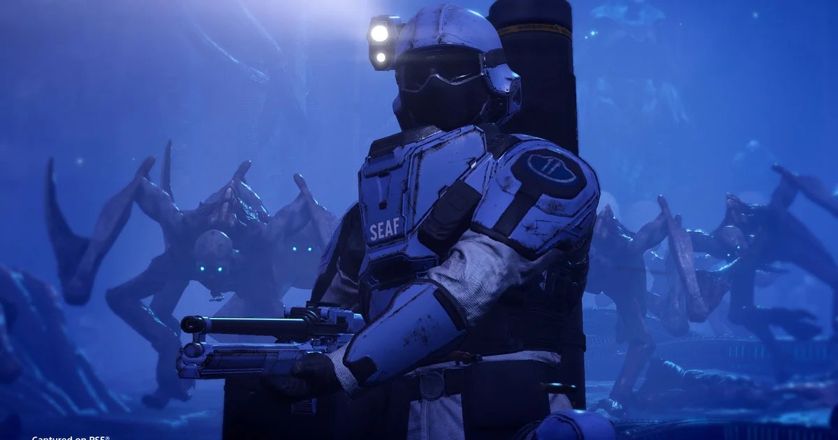 You can hug the Super Earth grunts in Helldivers 2’s Devoid of Liberty update, which revamps NPC troops and adds new Illuminate enemies