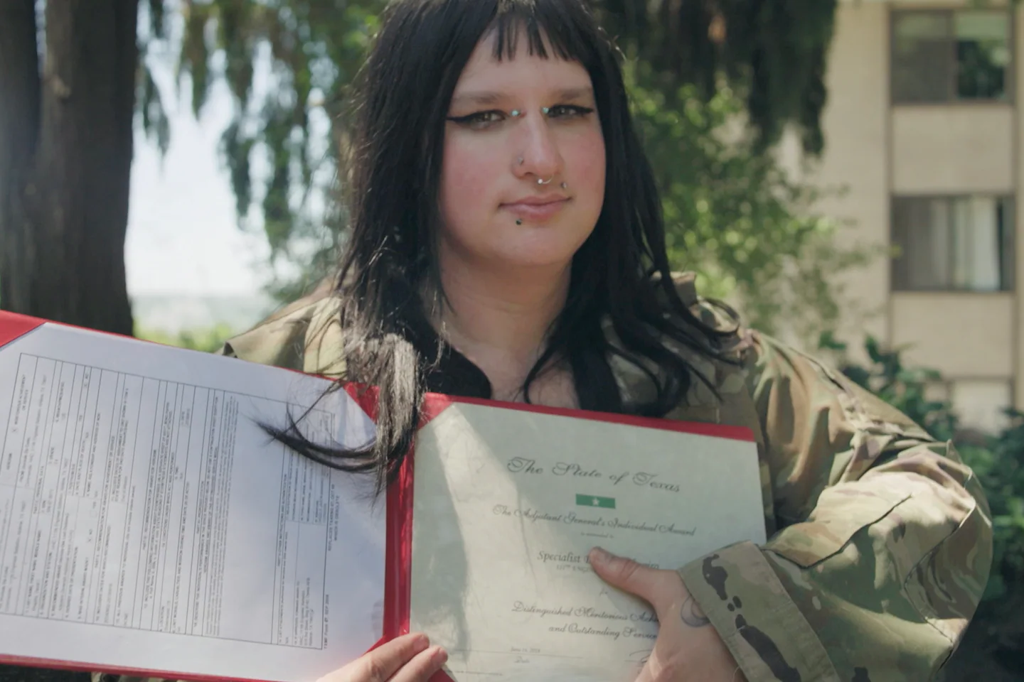 A trans veteran became homeless after the military didn’t pay her severance