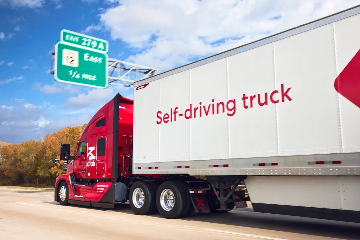Self-driving trucks are officially testing on California highways