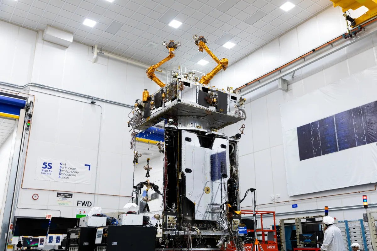 Northrop’s robot space mechanic is a new way to keep satellites at work longer