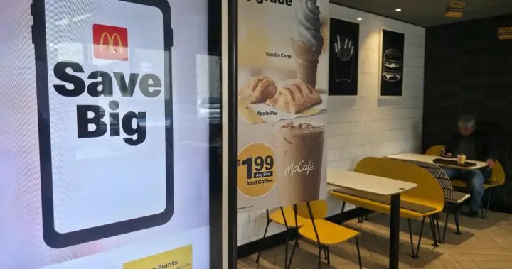 Despite push for value meals, McDonald’s is seeing sales growth slow – National
