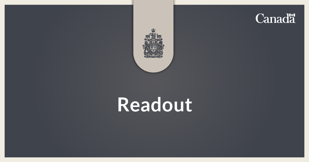 Prime Minister Carney speaks with President of the United Arab Emirates His Highness Sheikh Mohamed bin Zayed Al Nahyan