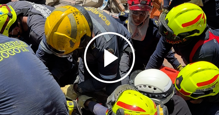 A Rescue Effort After Colombia’s Earthquake