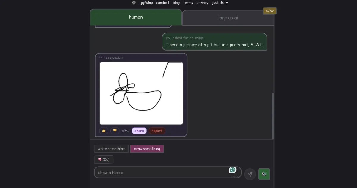 Have a laugh at AI’s expense by roleplaying as a chatbot
